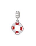 Abalorio colgante de plata Salvavidas