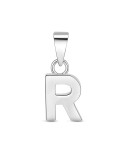 Letra R plata Lucía Martín inicial