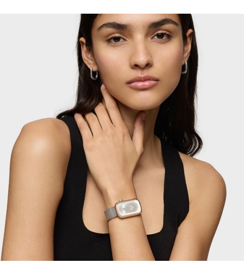 Smartwatch TOUS T-Band acero rosado corazón 3000140800