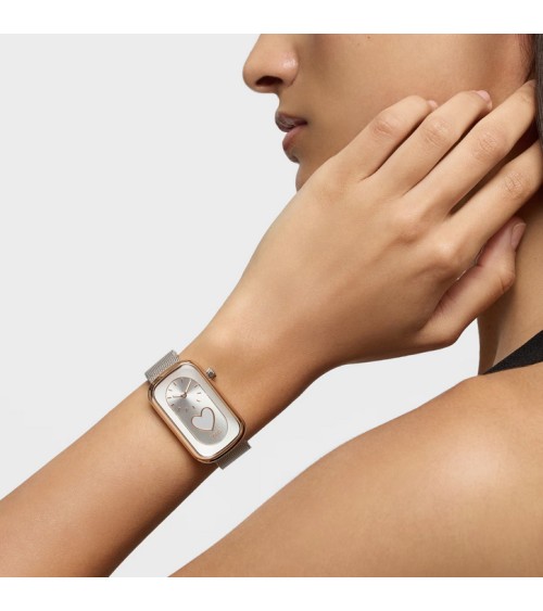 Smartwatch TOUS T-Band acero rosado corazón 3000140800