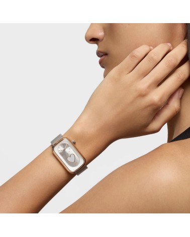 Smartwatch TOUS T-Band acero rosado corazón 3000140800