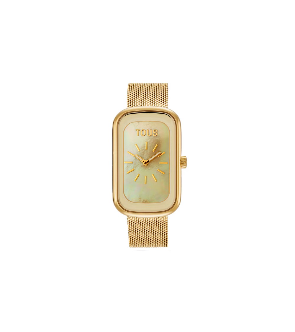 Reloj TOUS T-Band Club acero dorado nácar 3000140400