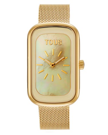 Reloj TOUS T-Band Club acero dorado nácar 3000140400