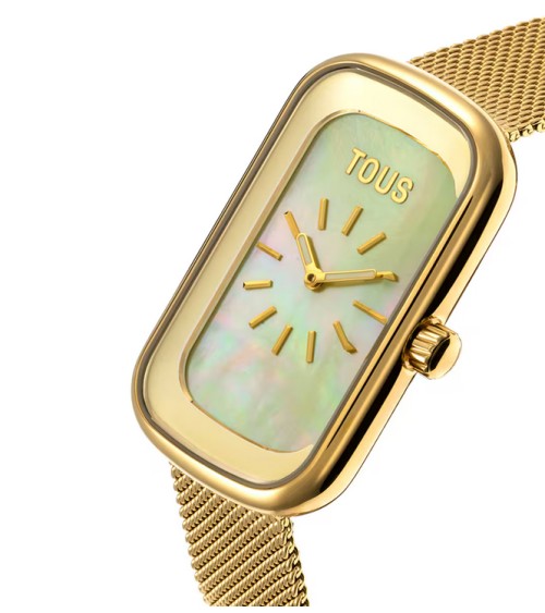 Reloj TOUS T-Band Club acero dorado nácar 3000140400