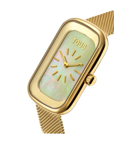 Reloj TOUS T-Band Club acero dorado nácar 3000140400