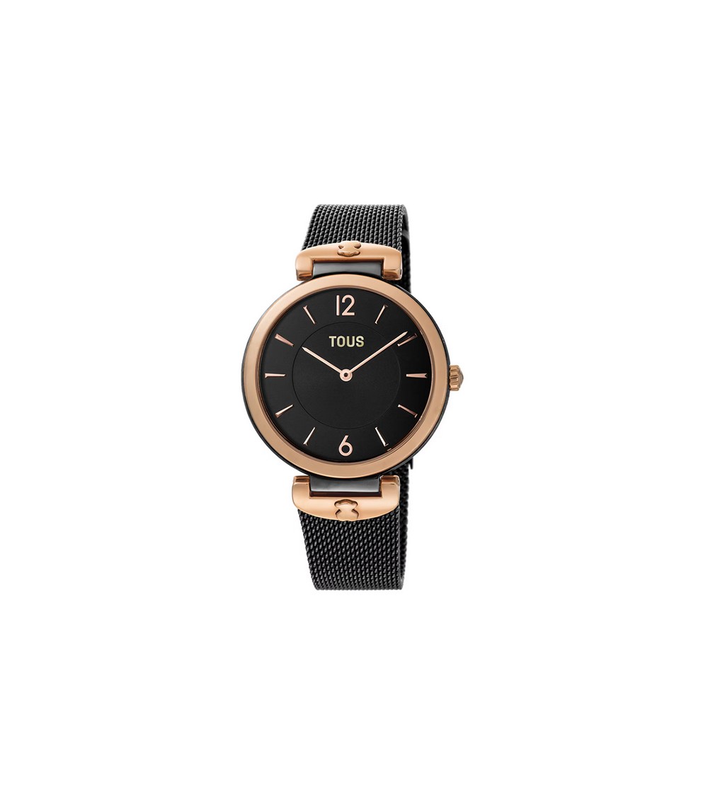Reloj TOUS S-Mesh bicolor negro 700350300