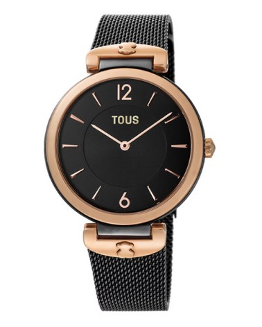 Reloj TOUS S-Mesh bicolor negro 700350300