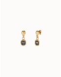 Pendientes Uno de 50 cristal negro PEN0998NGRORO
