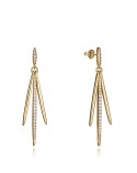 Pendientes Viceroy dorados 3 colgantes 2321E100-30