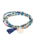 Pulsera Marina García ZEN Verano azul verde 90450UX