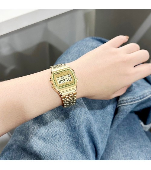 Reloj Casio dorado A158WEGV-9A