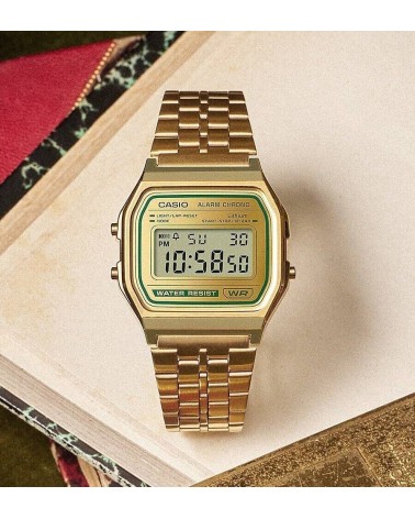 Reloj Casio dorado A158WEGV-9A