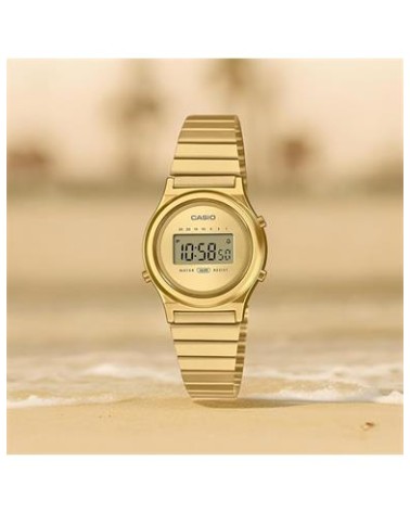 Reloj Casio vintage dorado original mini LA700WEG-9A