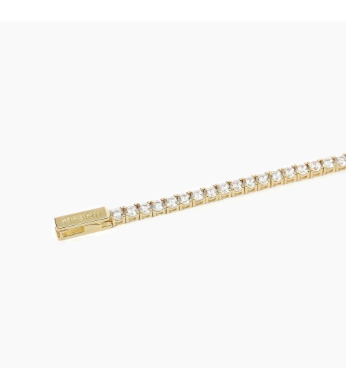 Pulsera plata dorada Riviera Mabina 533558-M