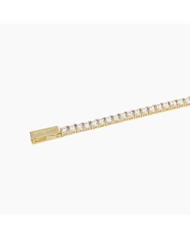 Pulsera plata dorada Riviera Mabina 533558-M