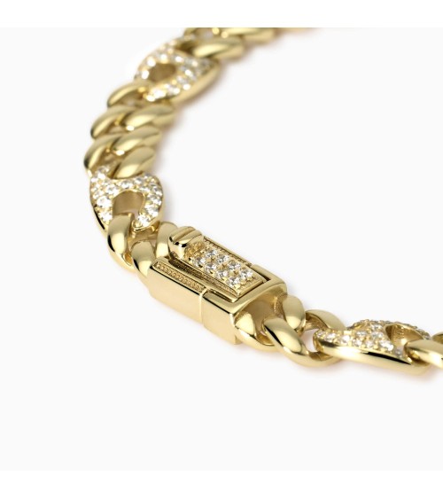 Pulsera Dorada eslabones Mabina Gioielli 534063-18