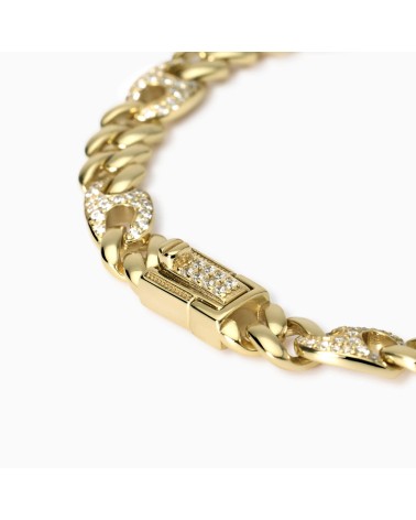 Pulsera Dorada eslabones Mabina Gioielli 534063-18