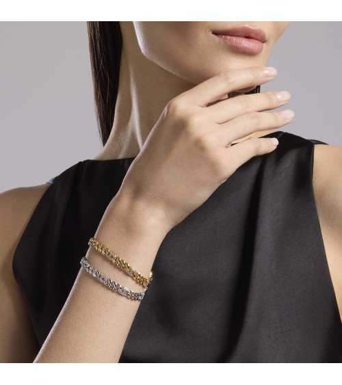 Pulsera Dorada eslabones Mabina Gioielli 534063-18