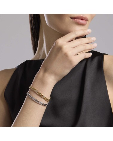Pulsera Dorada eslabones Mabina Gioielli 534063-18