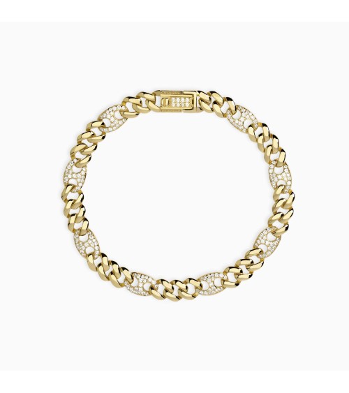 Pulsera Dorada eslabones Mabina Gioielli 534063-18