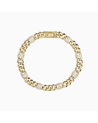 Pulsera Dorada eslabones Mabina Gioielli 534063-18