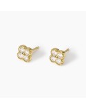 Pendientes Mabina \'Jasmine\' dorados 563871