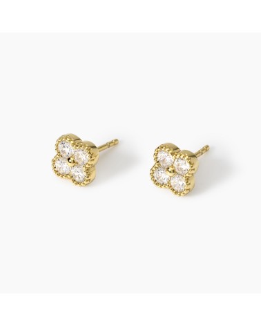 Pendientes Mabina 'Jasmine' dorados 563871