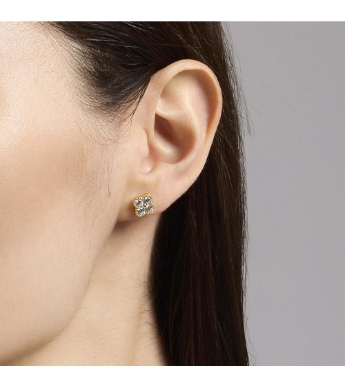 Pendientes Mabina 'Jasmine' dorados 563871