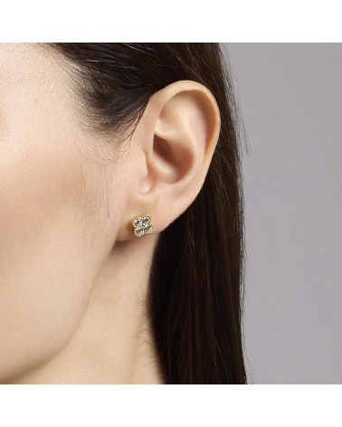 Pendientes Mabina 'Jasmine' dorados 563871