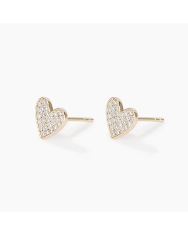 Pendientes One Love Mabina dorados 563392