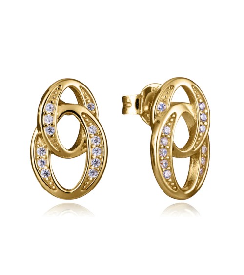 Pendientes Viceroy dorados circonitas 9134E100-30