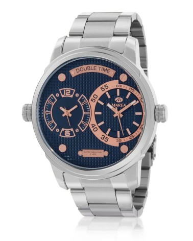Reloj Marea XL acero azul rosado B54219/5