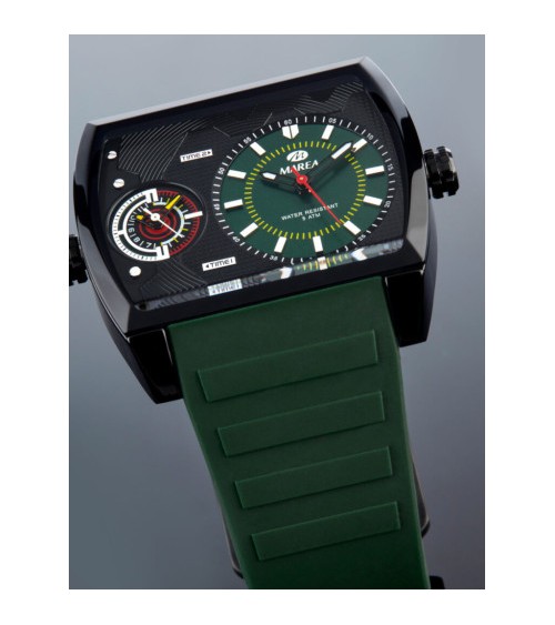 Reloj Marea verde cuadrado grande B54285/3