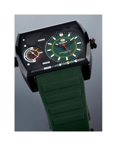 Reloj Marea verde cuadrado grande B54285/3