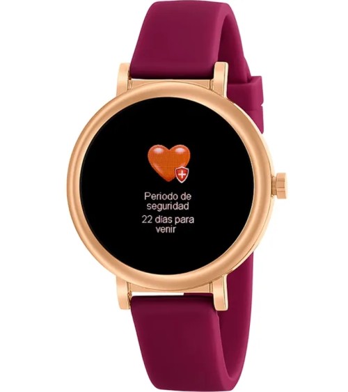Smartwatch Marea rosado vinotinto B61002/16