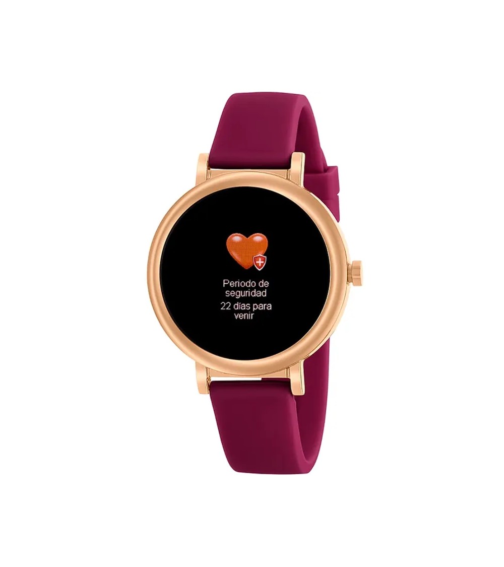 Smartwatch Marea rosado vinotinto B61002/16