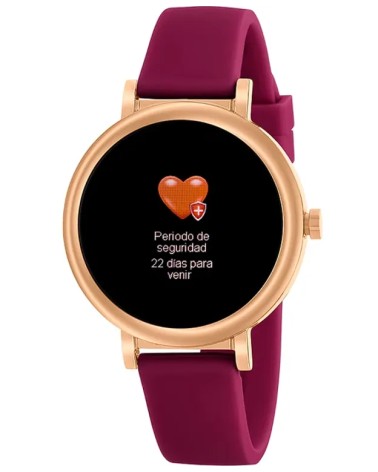Smartwatch Marea rosado vinotinto B61002/16