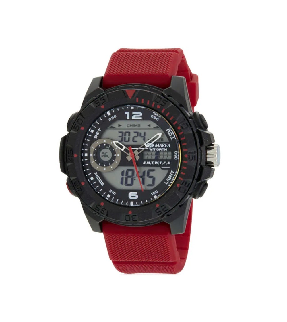 Reloj Marea grande digital rojo B44103/4