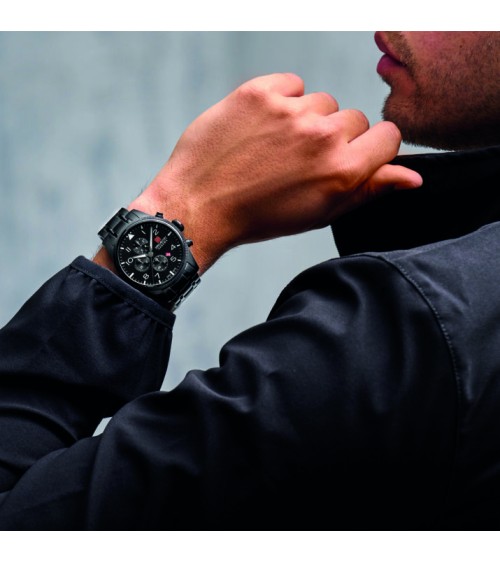 Reloj Swiss Military 'Thunderbolt Chrono' negro SMWGI0000431
