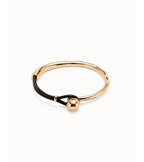 Pulsera semirígida Uno de 50 dorada PUL2551MROORO