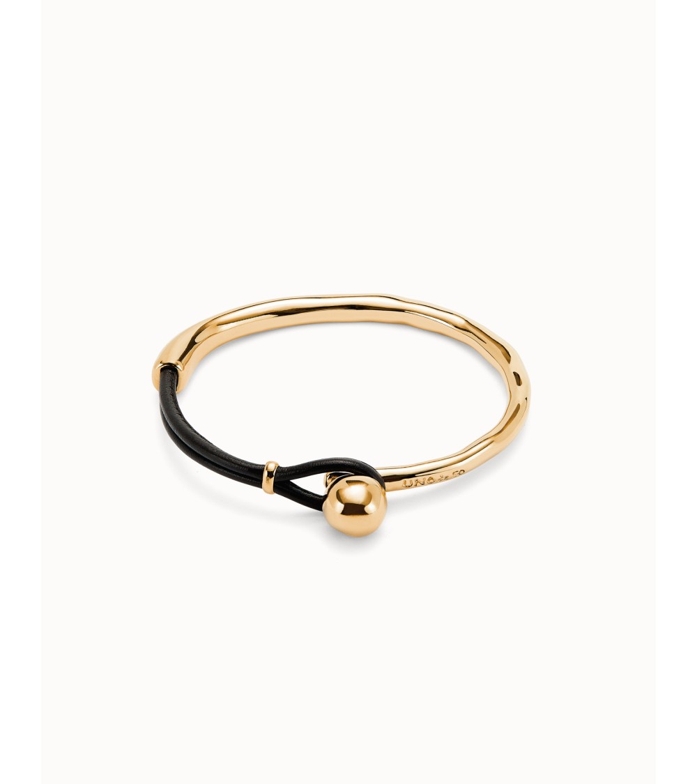 Pulsera semirígida Uno de 50 dorada PUL2551MROORO