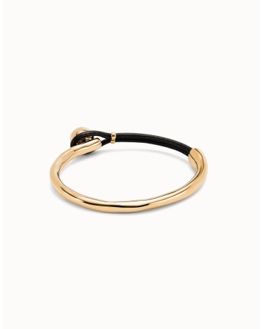 Pulsera semirígida Uno de 50 dorada PUL2551MROORO