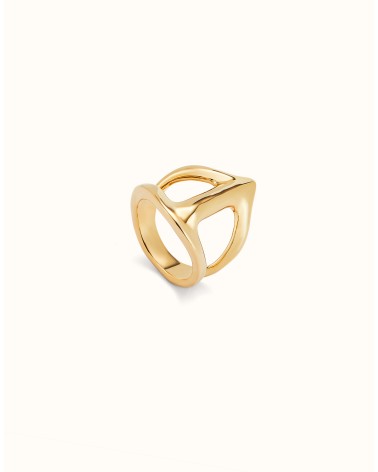 Anillo dorado Uno de 50 'Mantarraya' ANI0846ORO