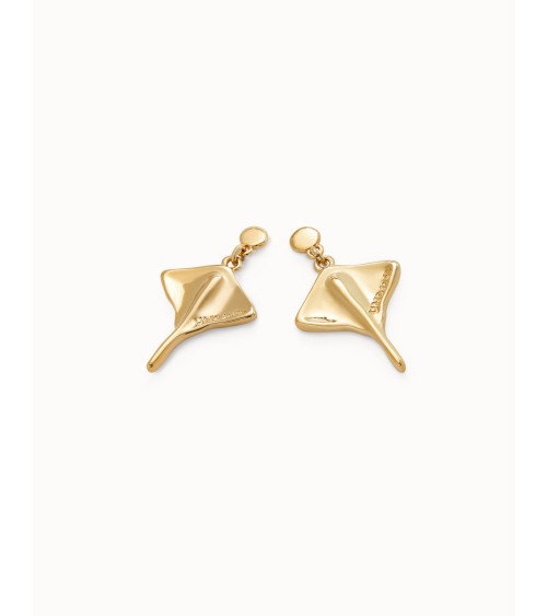 Pendientes Uno de 50 'Mantarraya' PEN0956ORO