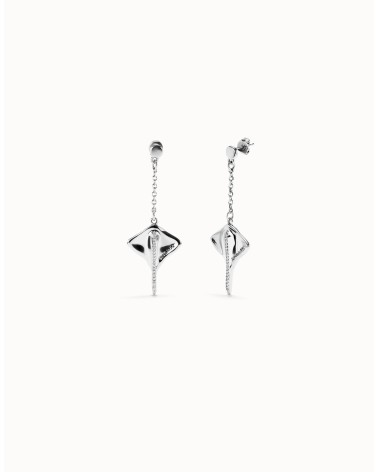Pendientes largos Uno de 50 'Mantarraya' PEN1009