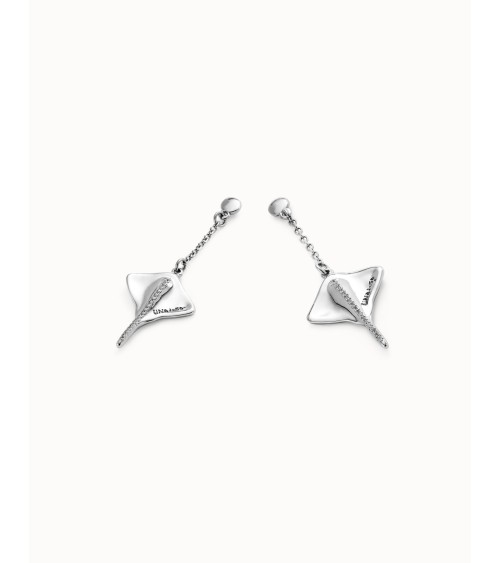 Pendientes largos Uno de 50 'Mantarraya' PEN1009