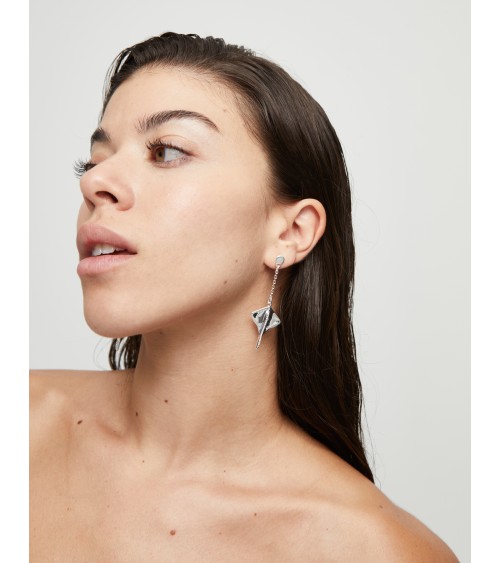 Pendientes largos Uno de 50 'Mantarraya' PEN1009
