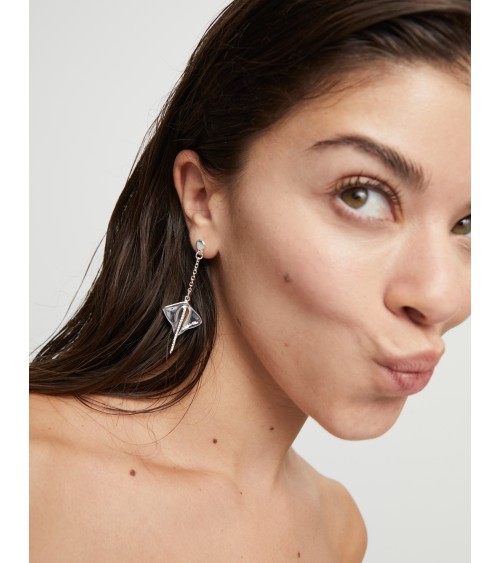 Pendientes largos Uno de 50 'Mantarraya' PEN1009