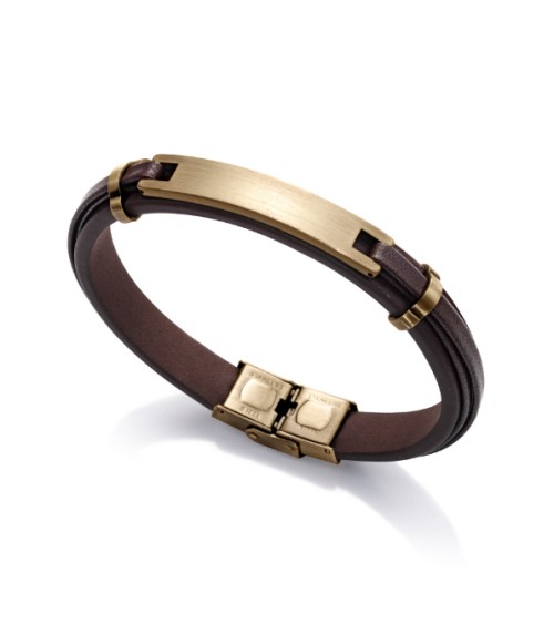 Pulsera dorada hombre Viceroy 75285P01011