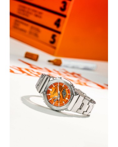 Reloj Casio G-SHOCK G-Steel Naranja GM-2110D-4A
